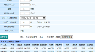 起業体験ゲーム